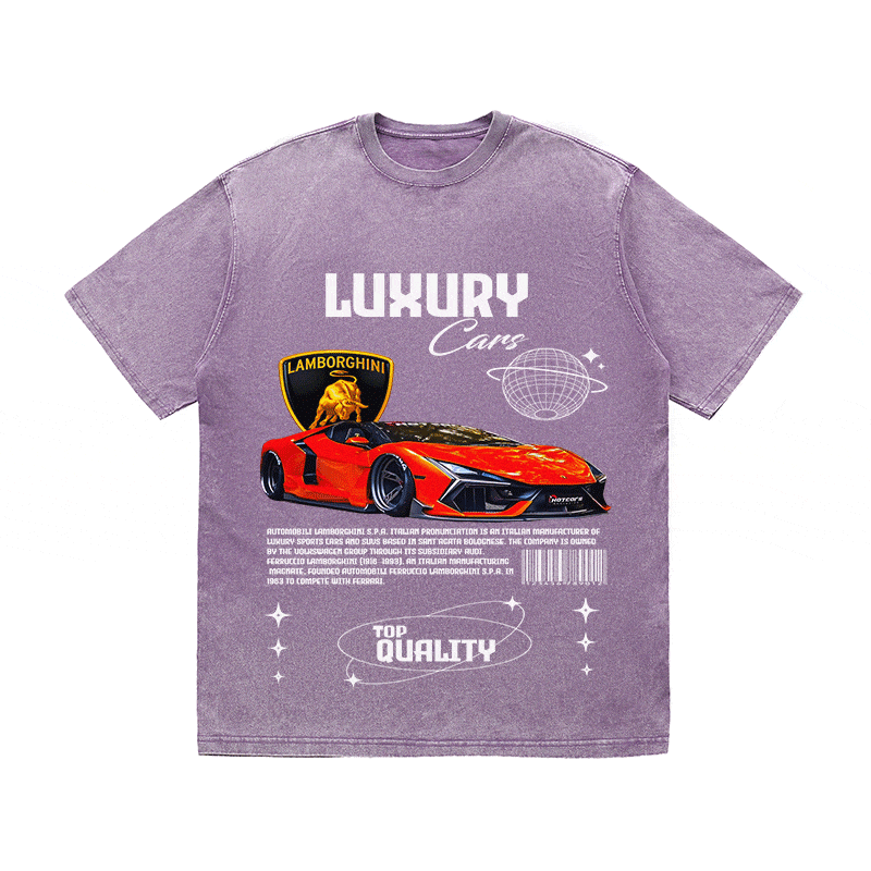 LAMBORGHINI HEAVY WEIGHT COTTON TEE-9102