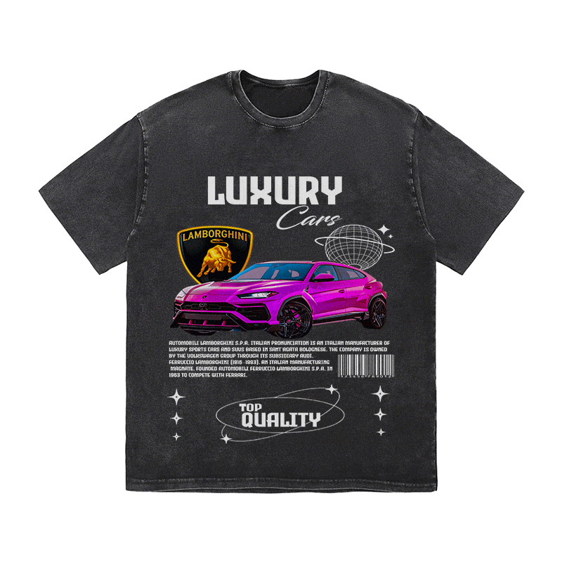 LAMBORGHINI HEAVY WEIGHT COTTON TEE-9103