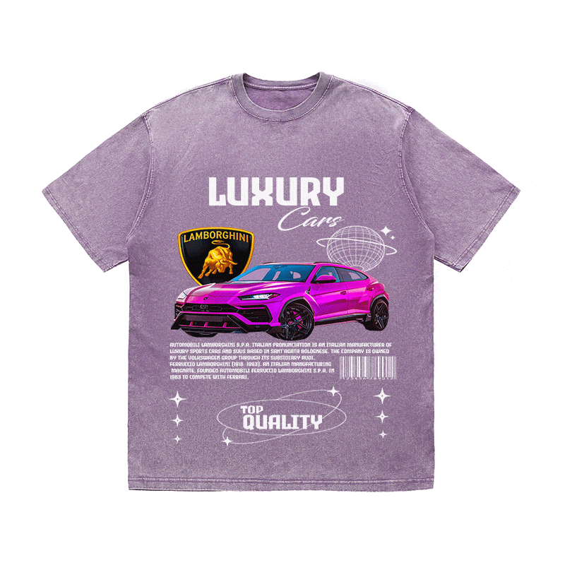 LAMBORGHINI HEAVY WEIGHT COTTON TEE-9103