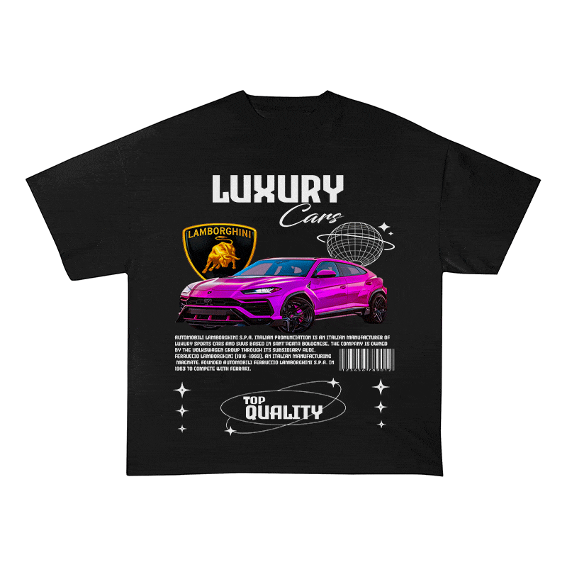 LAMBORGHINI HEAVY WEIGHT COTTON TEE-9103