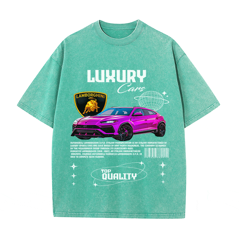LAMBORGHINI HEAVY WEIGHT COTTON TEE-9103
