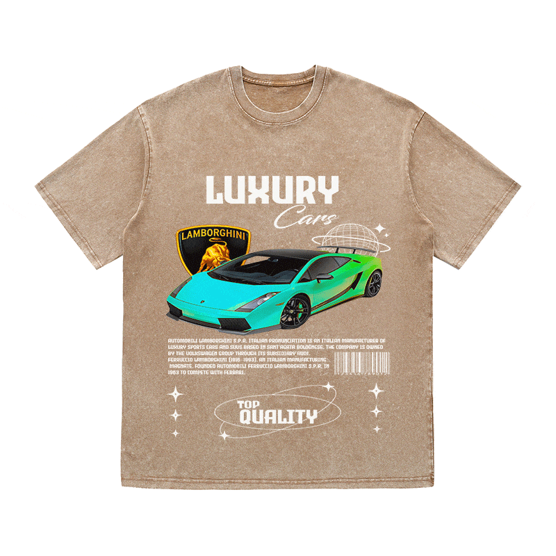 LAMBORGHINI HEAVY WEIGHT COTTON TEE-9104