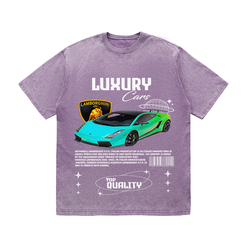 LAMBORGHINI HEAVY WEIGHT COTTON TEE-9104