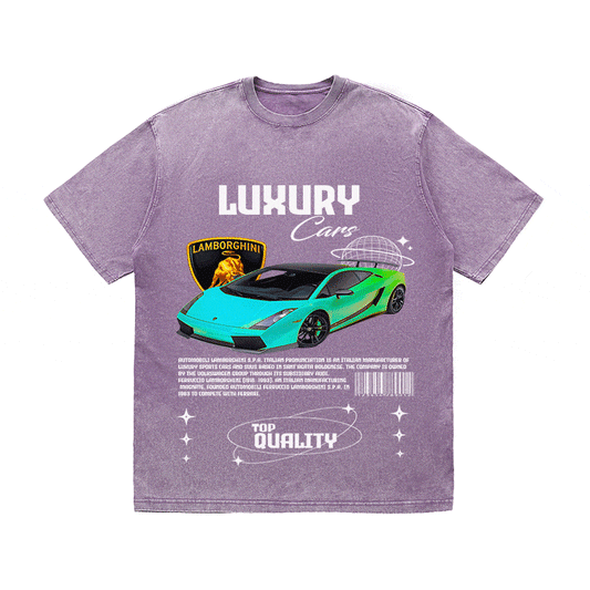 LAMBORGHINI HEAVY WEIGHT COTTON TEE-9104