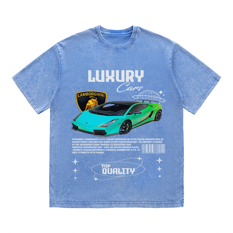 LAMBORGHINI HEAVY WEIGHT COTTON TEE-9104
