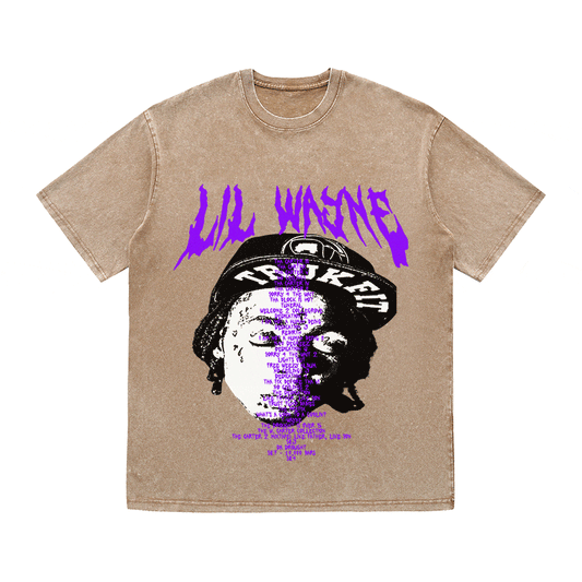 LIL WAYNE HEAVY WEIGHT COTTON TEE-8937