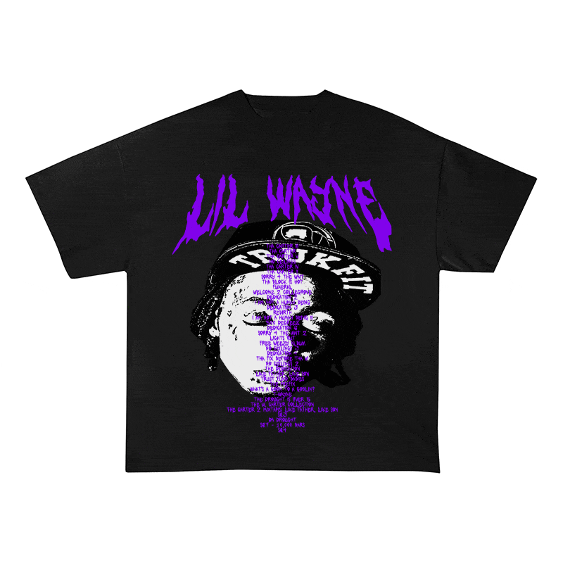 LIL WAYNE HEAVY WEIGHT COTTON TEE-8937