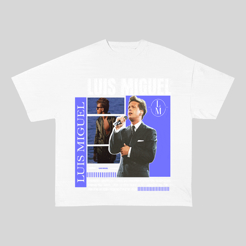 LUIS MIGUEL HEAVY WEIGHT COTTON TEE-9006