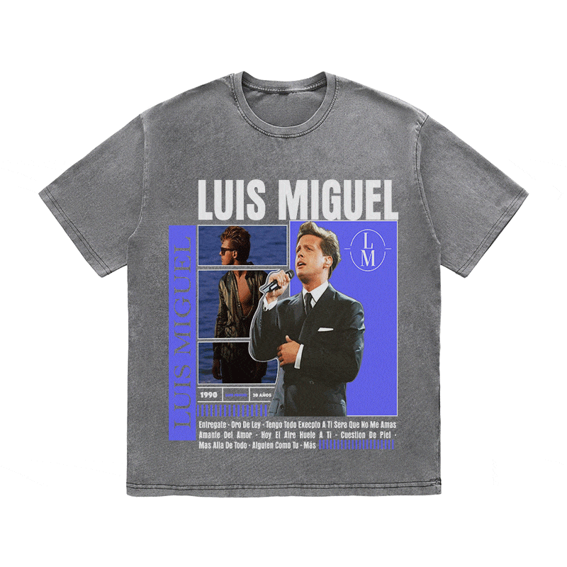 LUIS MIGUEL HEAVY WEIGHT COTTON TEE-9006