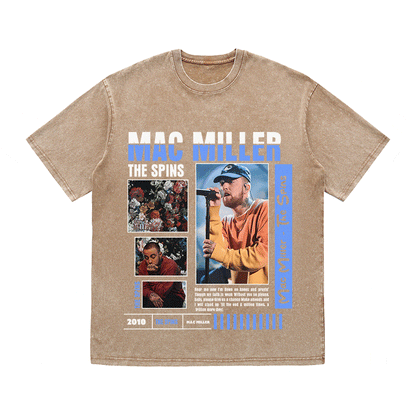 MAC MILLER HEAVY WEIGHT COTTON TEE-9007