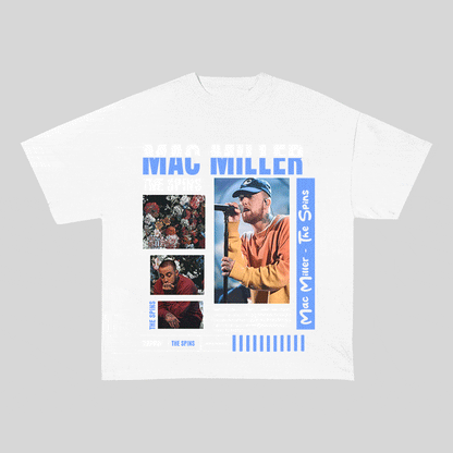MAC MILLER HEAVY WEIGHT COTTON TEE-9007