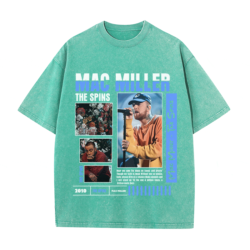 MAC MILLER HEAVY WEIGHT COTTON TEE-9007