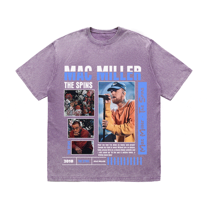 MAC MILLER HEAVY WEIGHT COTTON TEE-9007