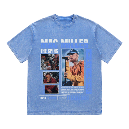 MAC MILLER HEAVY WEIGHT COTTON TEE-9007