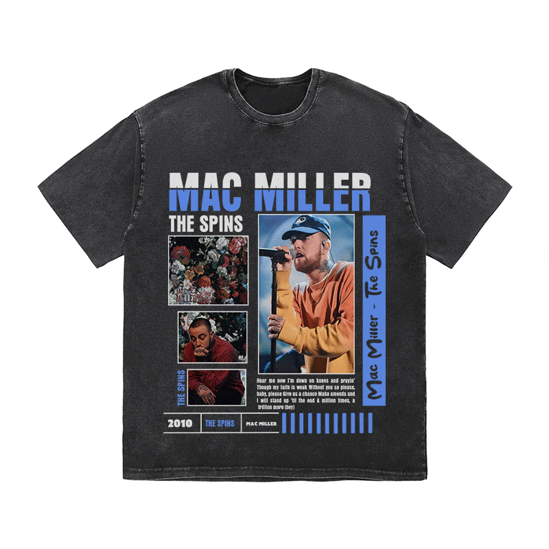 MAC MILLER HEAVY WEIGHT COTTON TEE-9007
