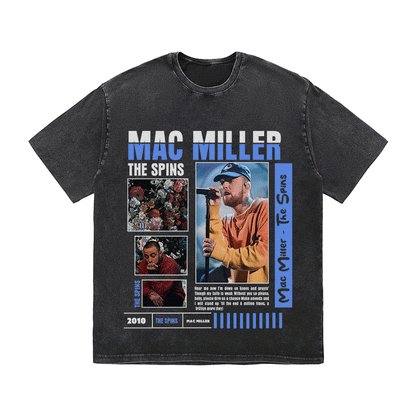 MAC MILLER HEAVY WEIGHT COTTON TEE-9007