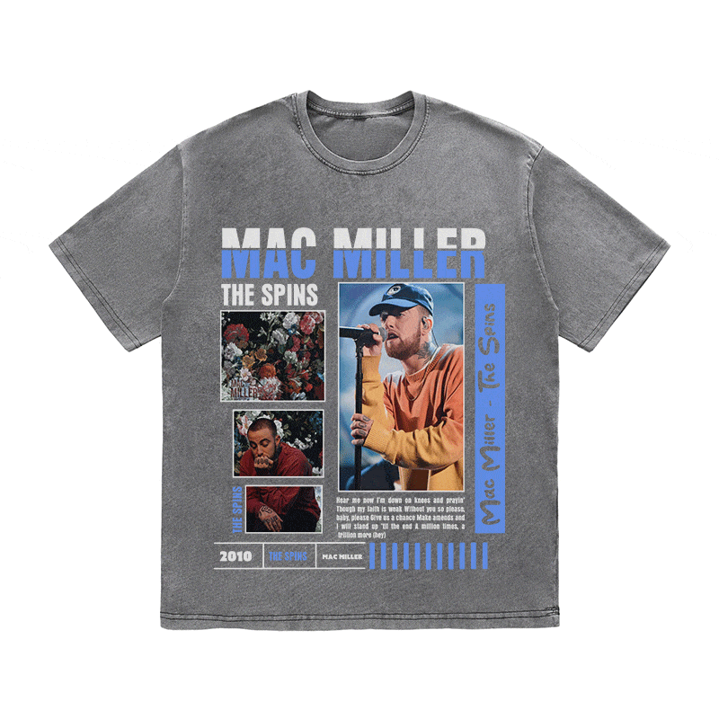 MAC MILLER HEAVY WEIGHT COTTON TEE-9007