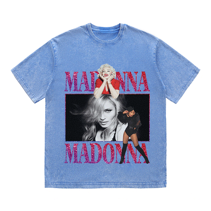 MADONNA HEAVY WEIGHT COTTON TEE-9128