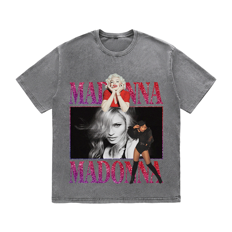 MADONNA HEAVY WEIGHT COTTON TEE-9128