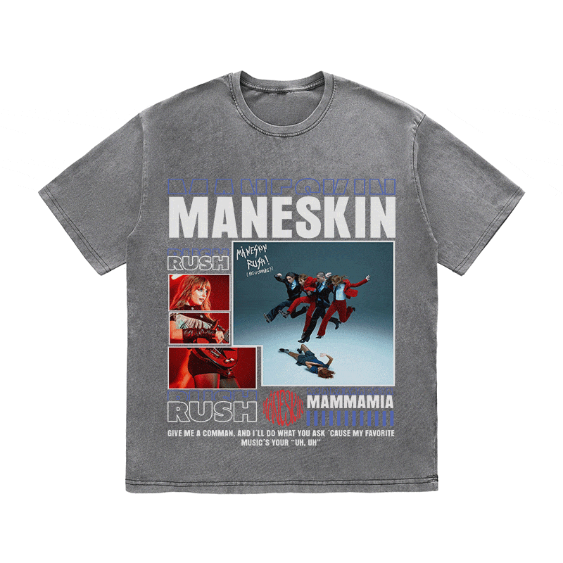 MANESKIN HEAVY WEIGHT COTTON TEE-9008