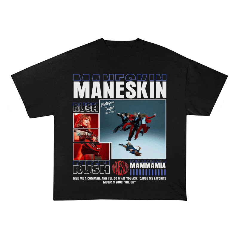 MANESKIN HEAVY WEIGHT COTTON TEE-9008