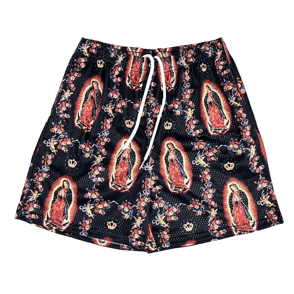 MARIA MESH SHORTS-8680