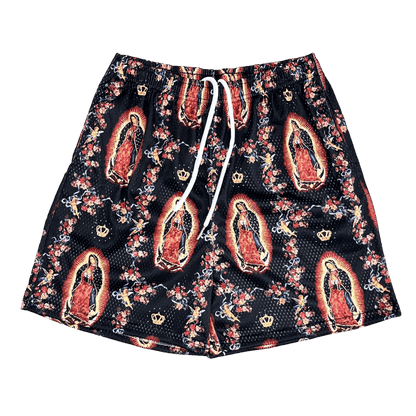 MARIA MESH SHORTS-8680