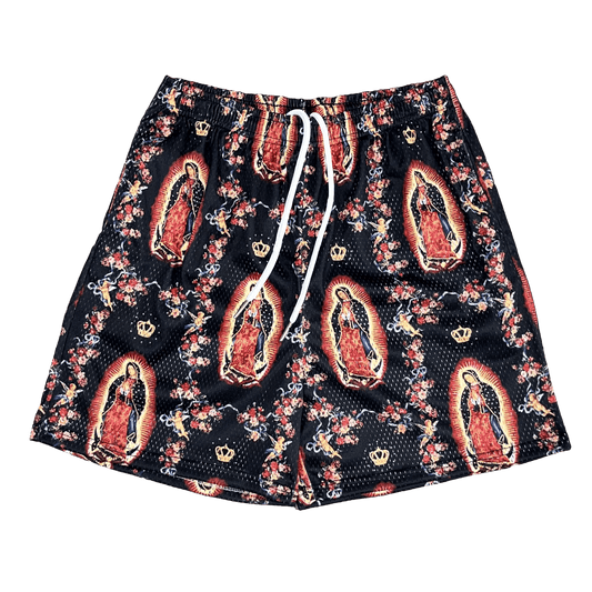 MARIA MESH SHORTS-8680