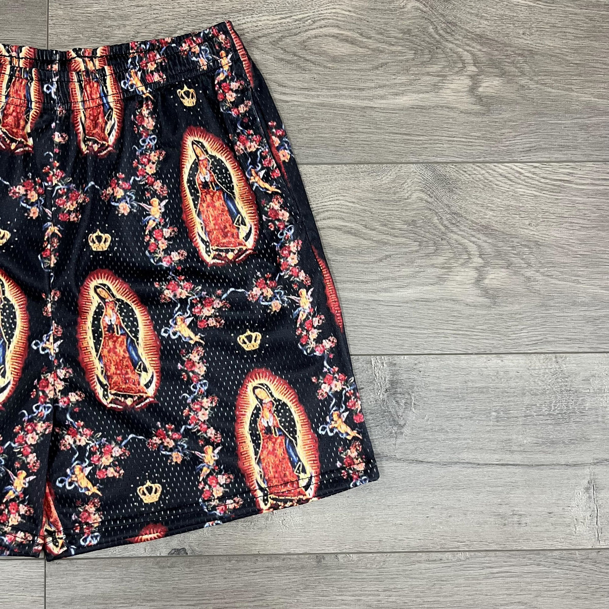 MARIA MESH SHORTS-8680