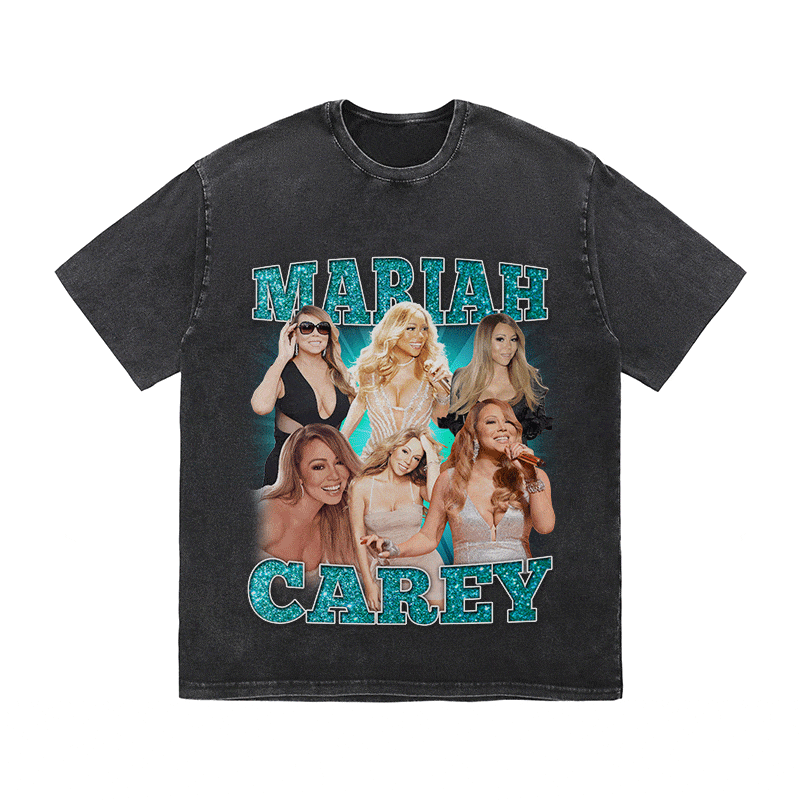 MARIAH CAREY HEAVY WEIGHT COTTON TEE-9129