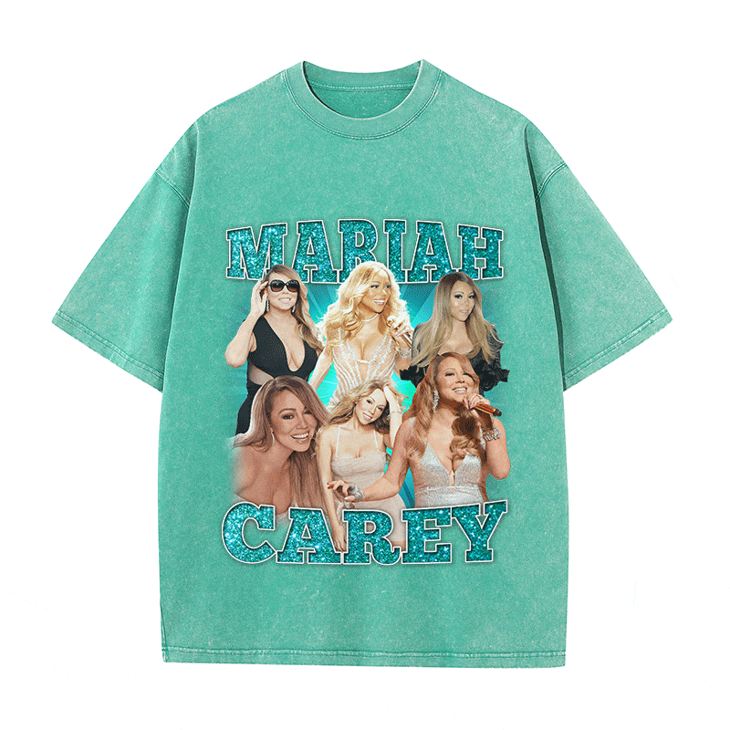 MARIAH CAREY HEAVY WEIGHT COTTON TEE-9129
