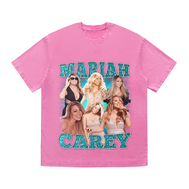 MARIAH CAREY HEAVY WEIGHT COTTON TEE-9129
