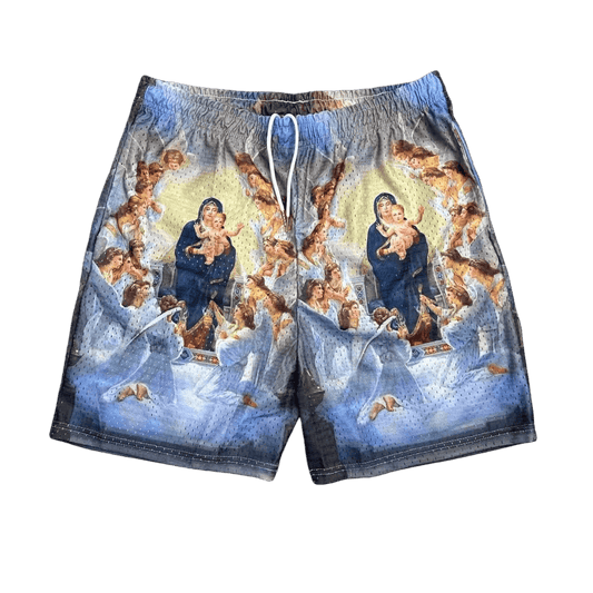 MARY ANGELS MESH SHORTS-8794