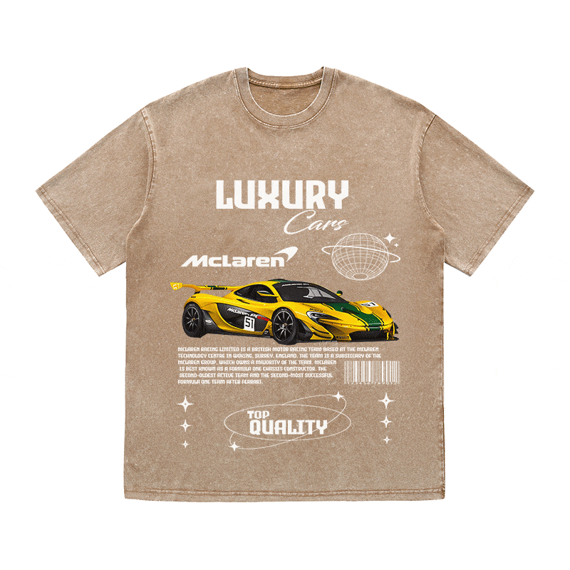 MCLAREN HEAVY WEIGHT COTTON TEE-9105