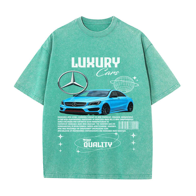 MERCEDES 00 HEAVY WEIGHT COTTON TEE-9106