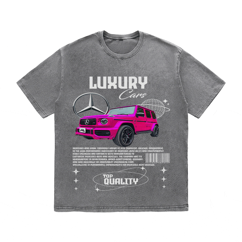 MERCEDES HEAVY WEIGHT COTTON TEE-9107