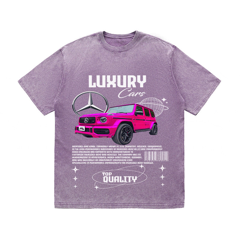 MERCEDES HEAVY WEIGHT COTTON TEE-9107