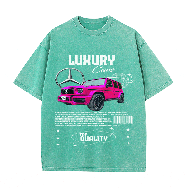 MERCEDES HEAVY WEIGHT COTTON TEE-9107