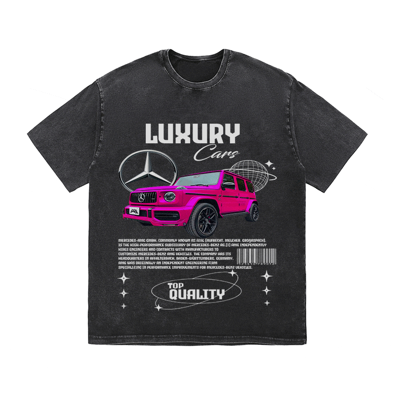 MERCEDES HEAVY WEIGHT COTTON TEE-9107