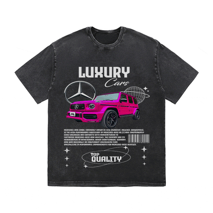 MERCEDES HEAVY WEIGHT COTTON TEE-9107