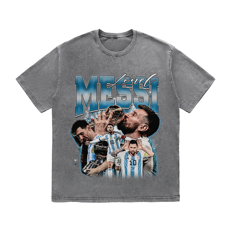 MESSI 2 HEAVY WEIGHT COTTON TEE-8970