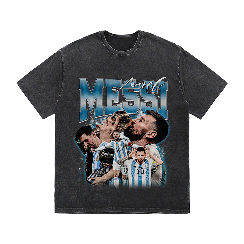 MESSI 2 HEAVY WEIGHT COTTON TEE-8970