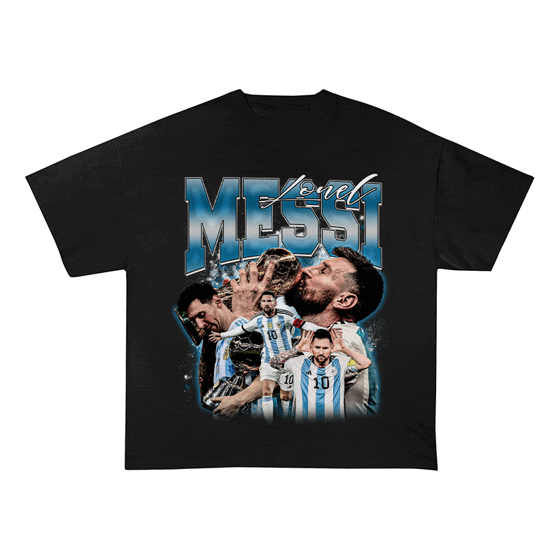 MESSI 2 HEAVY WEIGHT COTTON TEE-8970