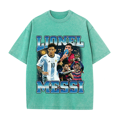 MESSI 3 HEAVY WEIGHT COTTON TEE-8971