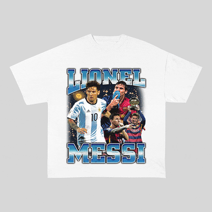 MESSI 3 HEAVY WEIGHT COTTON TEE-8971