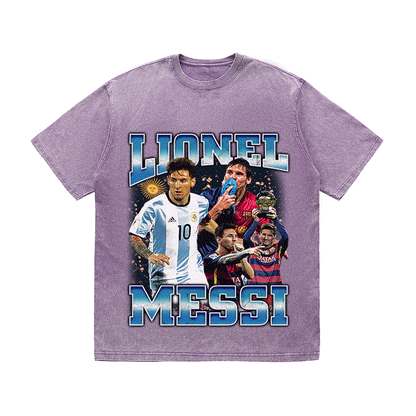 MESSI 3 HEAVY WEIGHT COTTON TEE-8971