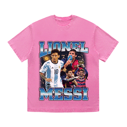 MESSI 3 HEAVY WEIGHT COTTON TEE-8971