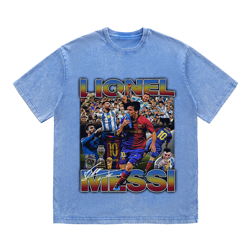 MESSI 4 HEAVY WEIGHT COTTON TEE-8972