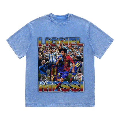 MESSI 4 HEAVY WEIGHT COTTON TEE-8972