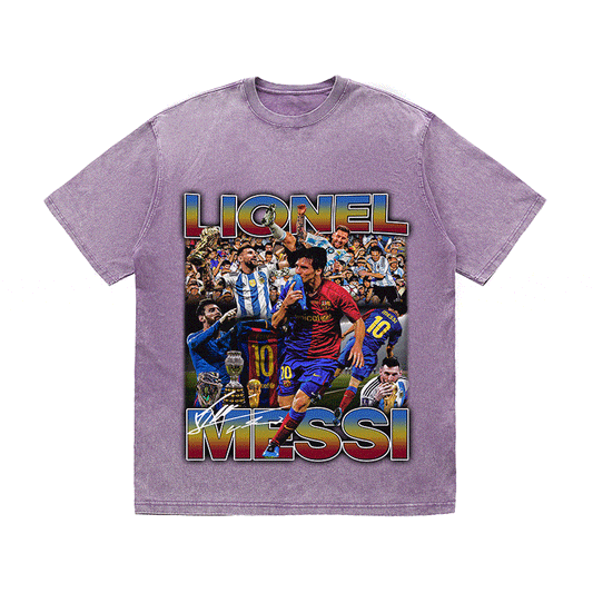 MESSI 4 HEAVY WEIGHT COTTON TEE-8972
